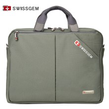 瑞士军刀单肩包男手提包商务斜挎包14寸电脑包休闲公文包