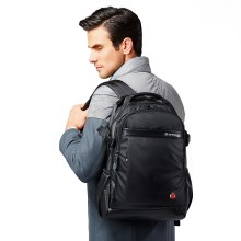 瑞士军刀双肩包防水电脑包15.6英寸时尚旅行背包学生书包 SA-9898