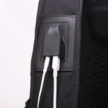 双肩包休闲商务背包多功能USB充电双肩包电脑包定制LOGO